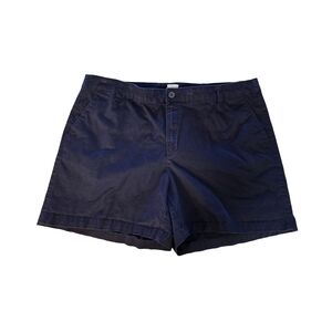 A New Day - Navy Blue Casual Shorts, Size 18